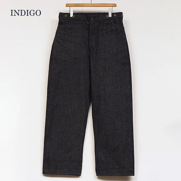 1930s US ARMY DENIM PANT / (SIZE:W30-W36) - Image 3