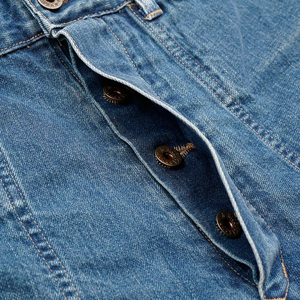 1930s US WORK PANT MIX DENIM / INDIGO - Image 10