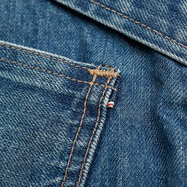1930s US WORK PANT MIX DENIM / INDIGO - Image 12