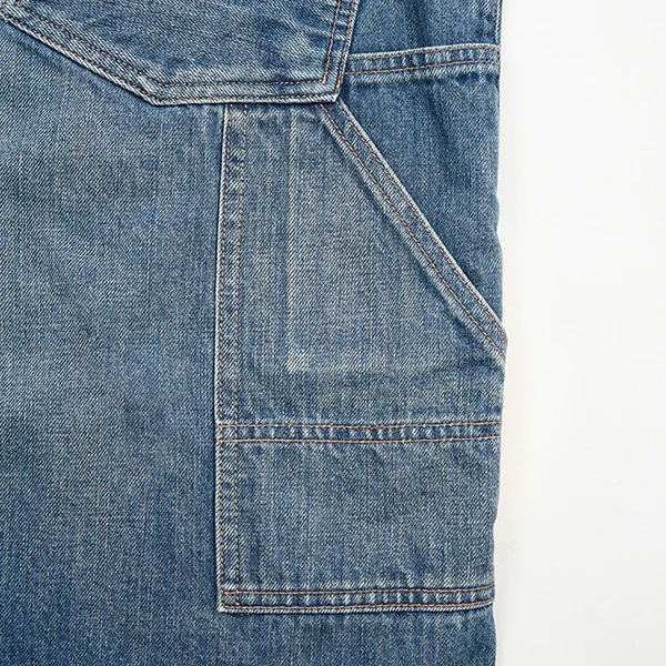 1930s US WORK PANT MIX DENIM / INDIGO - Image 4