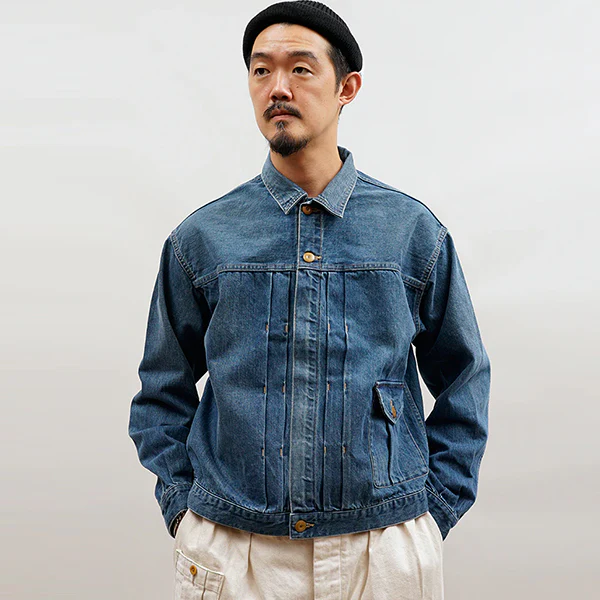 1940s DENIM JACKET 12.5oz DENIM / VINTAGE WASH / INDIGO