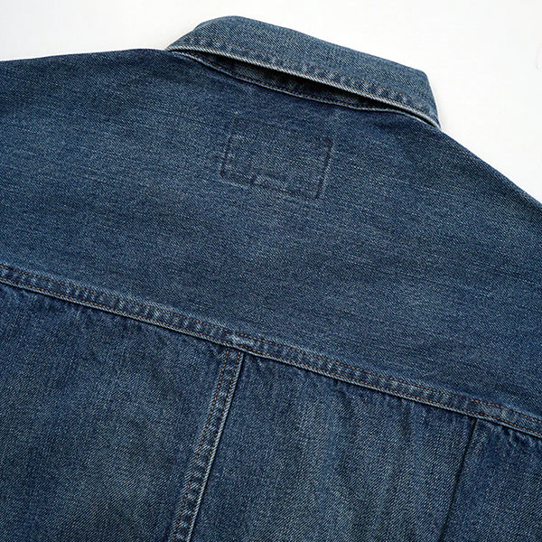 1940s DENIM JACKET 12.5oz DENIM / VINTAGE WASH / INDIGO - Image 11