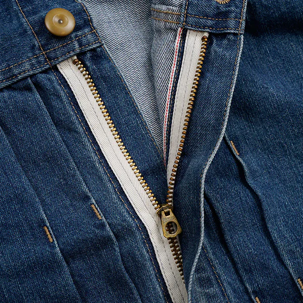 1940s DENIM JACKET 12.5oz DENIM / VINTAGE WASH / INDIGO - Image 8