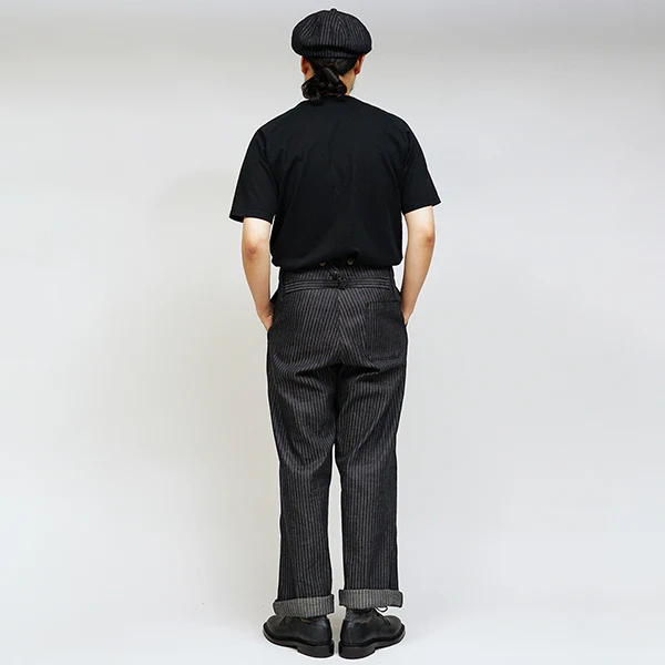 1940s FRENCH WORK PANT / INDIGO - Image 12