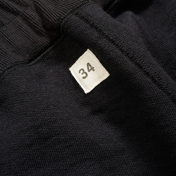 1940s MILITARY SWEAT PANT BLACK 20.5oz / BLACK - Image 9