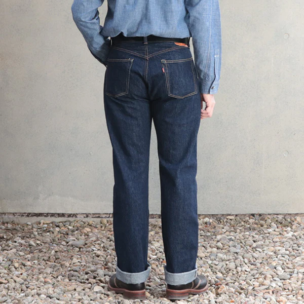 1947 MODEL 5 POCKET JEANS / Lot 601 XX Length 32″ / ONE WASH MODEL - Image 4