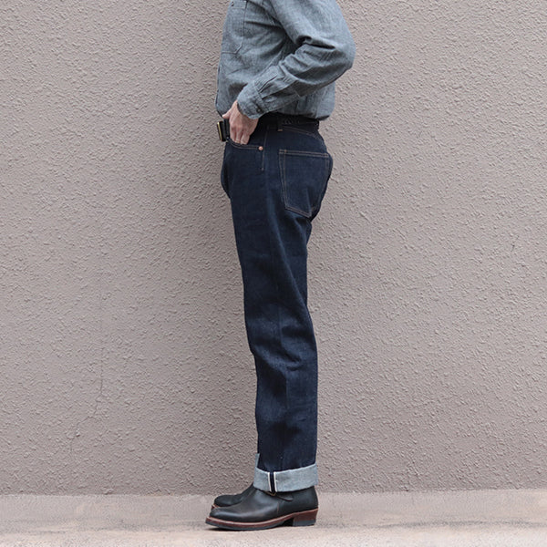 1955Z MODEL ZIPPER FLY / 14oz DENIM / ONE WASH MODEL - Image 3