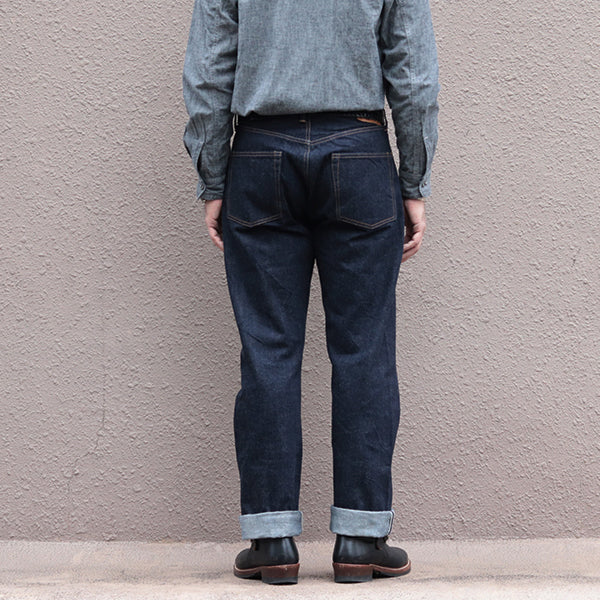 1955Z MODEL ZIPPER FLY / 14oz DENIM / ONE WASH MODEL - Image 4