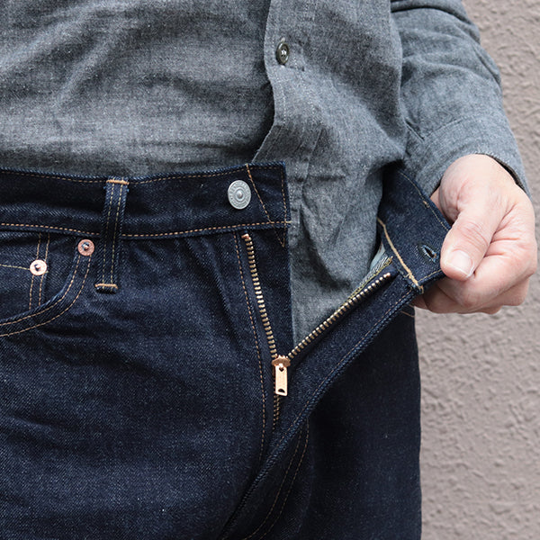 1955Z MODEL ZIPPER FLY / 14oz DENIM / ONE WASH MODEL - Image 8