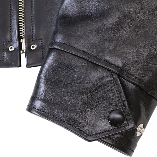 REBELS 1930s MOTORCYCLE JACKET / SINGLE TYPE HORSE HIDE / BLACKJACK - Image 9