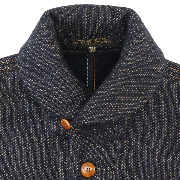 EBBETS FIELD COAT / 1913 WARMUP COAT / HIGH GAUGE MEDIUM WEIGHT BEACH CLOTH - Image 12