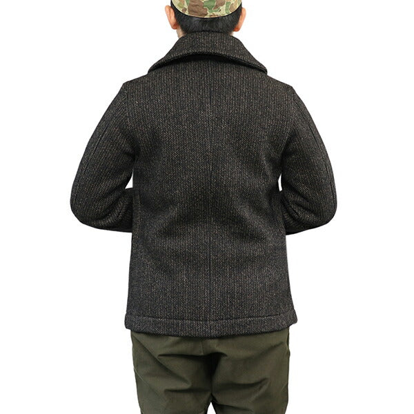EBBETS FIELD COAT / 1913 WARMUP COAT / HIGH GAUGE MEDIUM WEIGHT BEACH CLOTH - Image 3