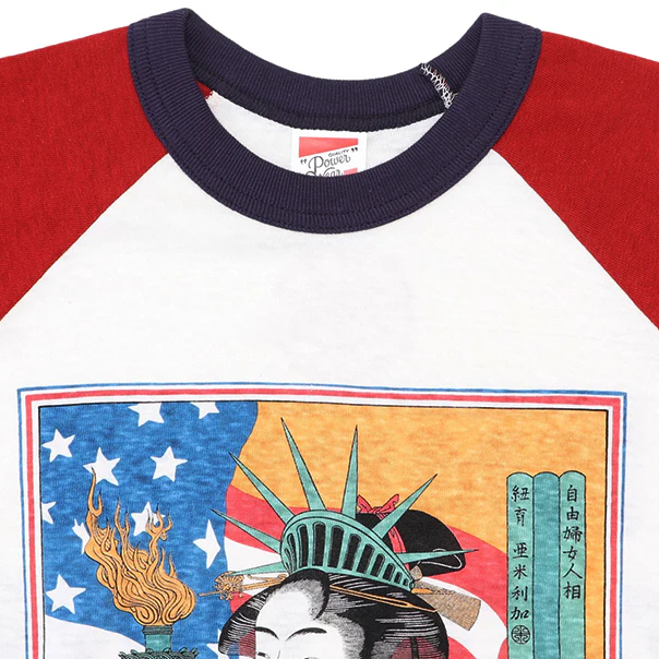4/5 RAGLAN SLEEVE SHIRT / 自由婦女人相 / VINTAGE STYLE LIGHT WEIGHT JERSEY - Image 11