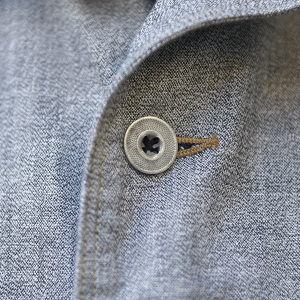 BALDWIN WORK COAT / GRAINED CHAMBRAY - Image 11