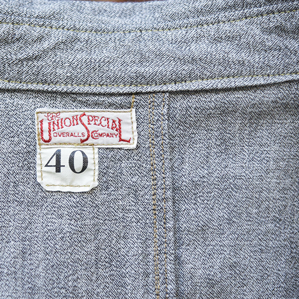 BALDWIN WORK COAT / GRAINED CHAMBRAY - Image 12