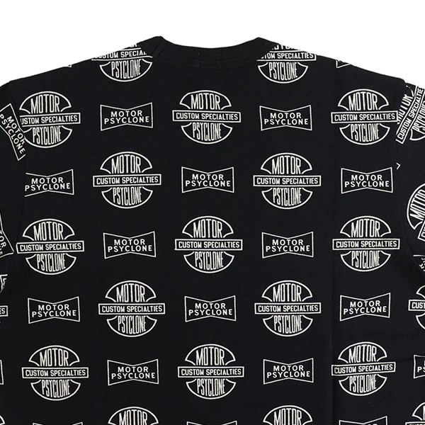 T-SHIRT / MOTOR PSYCLONE ALL OVER PRINT / VINTAGE STYLE MEDIUM WEIGHT JERSEY - Image 6