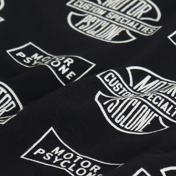 T-SHIRT / MOTOR PSYCLONE ALL OVER PRINT / VINTAGE STYLE MEDIUM WEIGHT JERSEY - Image 7