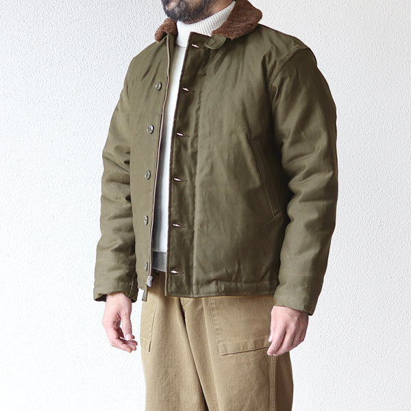 TYPE N-1 PLAIN MODEL / NAVY DEPARTMENT / JUNGLE CLOTH PARAFFIN COATING - Image 2