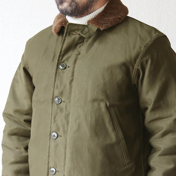 TYPE N-1 PLAIN MODEL / NAVY DEPARTMENT / JUNGLE CLOTH PARAFFIN COATING - Image 6