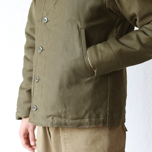 TYPE N-1 PLAIN MODEL / NAVY DEPARTMENT / JUNGLE CLOTH PARAFFIN COATING - Image 8