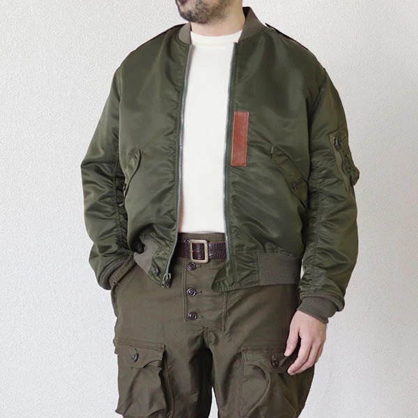TYPE L-2 CIVILIAN MODEL / SPECIAL EDITION MODEL / ORIGINAL NYLON 66 TWILL / OLIVE DRAB