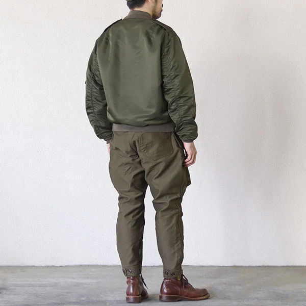 TYPE L-2 CIVILIAN MODEL / SPECIAL EDITION MODEL / ORIGINAL NYLON 66 TWILL / OLIVE DRAB - Image 11