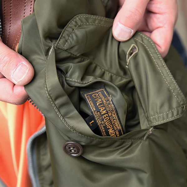TYPE L-2 CIVILIAN MODEL / SPECIAL EDITION MODEL / ORIGINAL NYLON 66 TWILL / OLIVE DRAB - Image 17