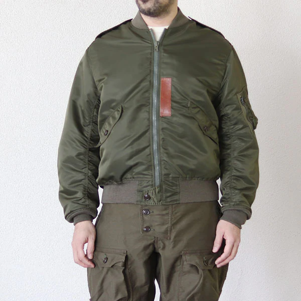TYPE L-2 CIVILIAN MODEL / SPECIAL EDITION MODEL / ORIGINAL NYLON 66 TWILL / OLIVE DRAB - Image 2