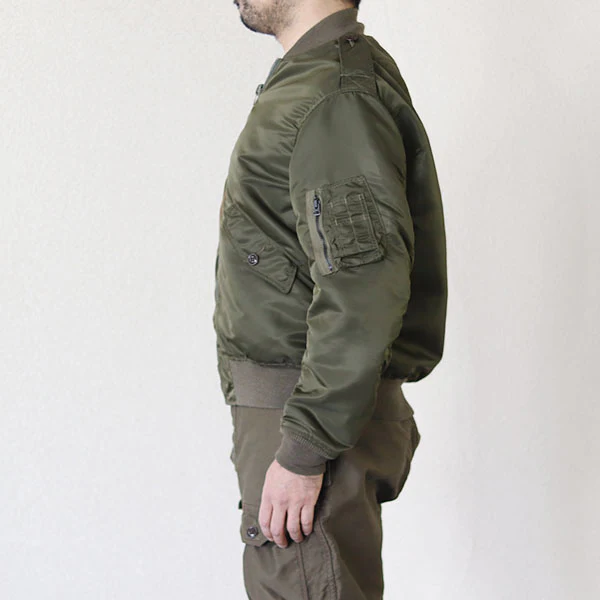 TYPE L-2 CIVILIAN MODEL / SPECIAL EDITION MODEL / ORIGINAL NYLON 66 TWILL / OLIVE DRAB - Image 3