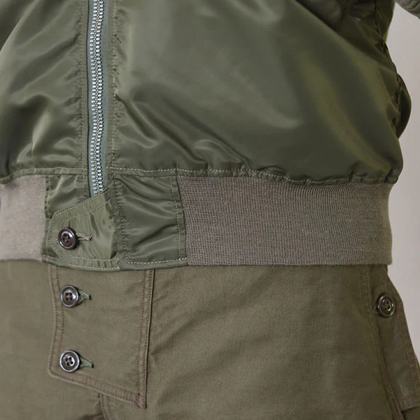 TYPE L-2 CIVILIAN MODEL / SPECIAL EDITION MODEL / ORIGINAL NYLON 66 TWILL / OLIVE DRAB - Image 7