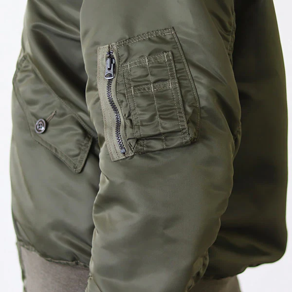 TYPE L-2 CIVILIAN MODEL / SPECIAL EDITION MODEL / ORIGINAL NYLON 66 TWILL / OLIVE DRAB - Image 8
