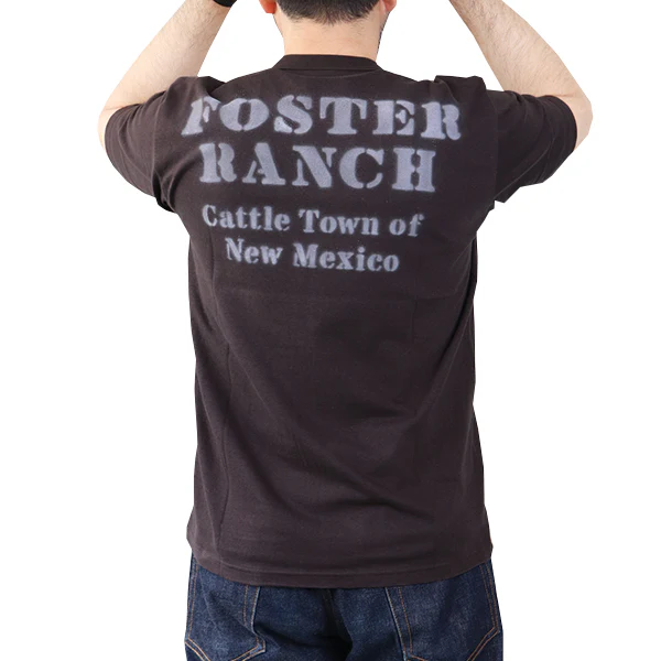 T-SHIRT / ROSWELL AAF UFO / UNIDENTIFIED SERIES / VINTAGE STYLE LIGHT WEIGHT JERSEY / JET BLACK - Image 2