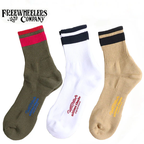 BARLOW SOCKS / 6 INCH LENGTH / COTTON × CORDURA FABRIC