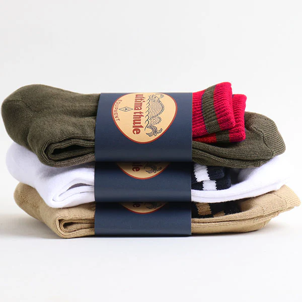 BARLOW SOCKS / 6 INCH LENGTH / COTTON × CORDURA FABRIC - Image 2