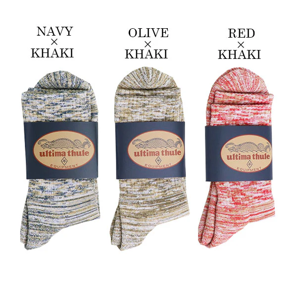 BARLOW SOCKS / 8 INCH LENGTH / COTTON × CORDURA FABRIC - Image 2