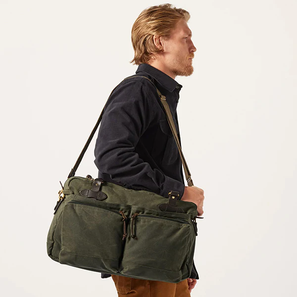 48-HOUR TIN CLOTH DUFFLE BAG / OTTER GREEN