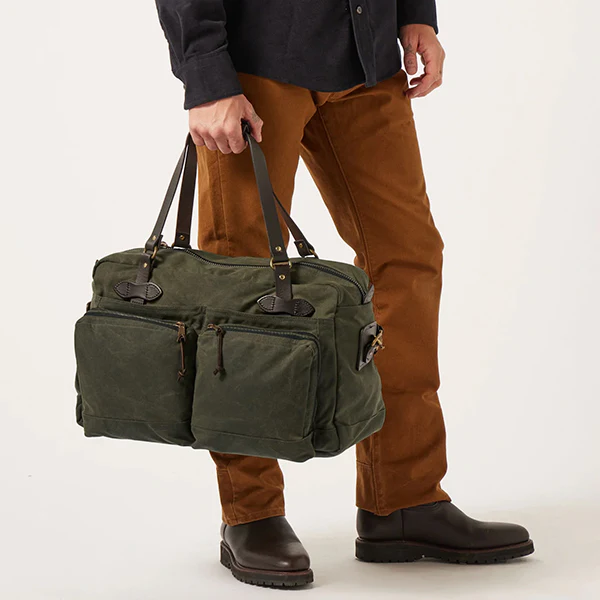 48-HOUR TIN CLOTH DUFFLE BAG / OTTER GREEN - Image 10