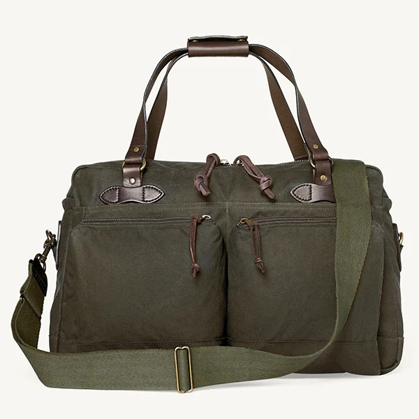 48-HOUR TIN CLOTH DUFFLE BAG / OTTER GREEN - Image 2