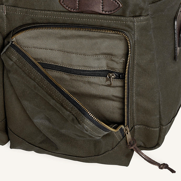48-HOUR TIN CLOTH DUFFLE BAG / OTTER GREEN - Image 7