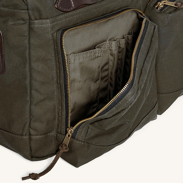 48-HOUR TIN CLOTH DUFFLE BAG / OTTER GREEN - Image 8