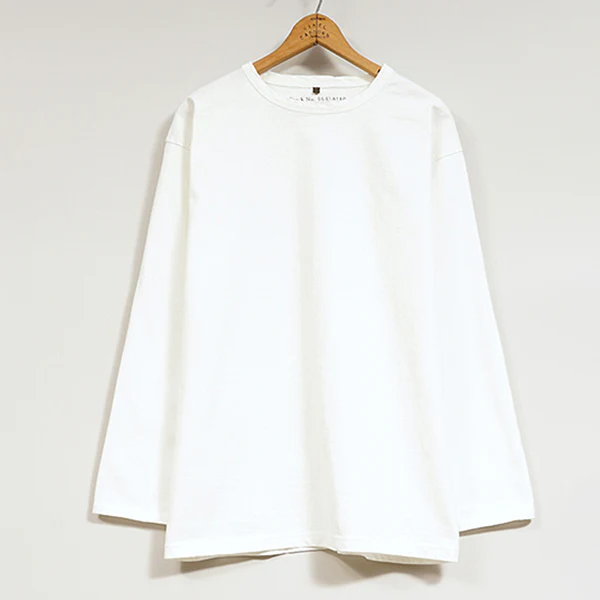 7.8oz 1940s USMC LONG SLEEVE SHIRT / OFF WHITE