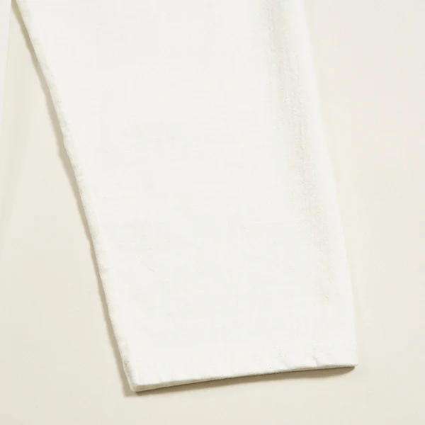 7.8oz 1940s USMC LONG SLEEVE SHIRT / OFF WHITE - Image 4