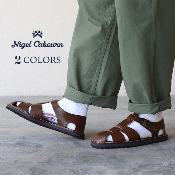 LEATHER GURKHA SANDAL