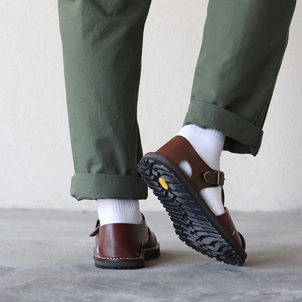 LEATHER GURKHA SANDAL - Image 16