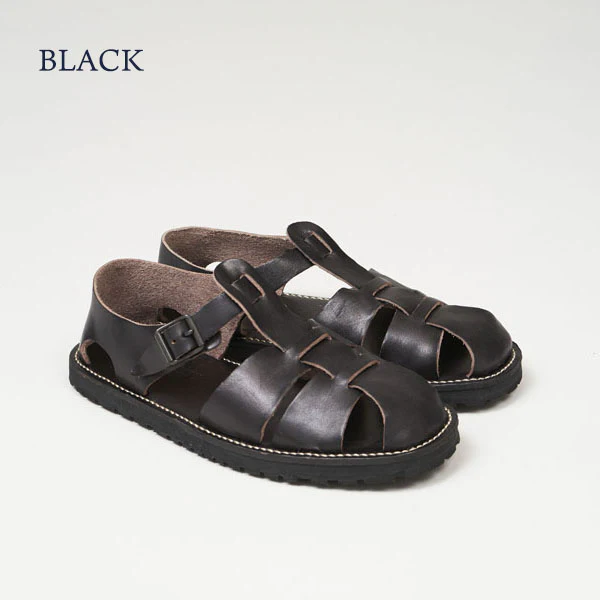 LEATHER GURKHA SANDAL - Image 2