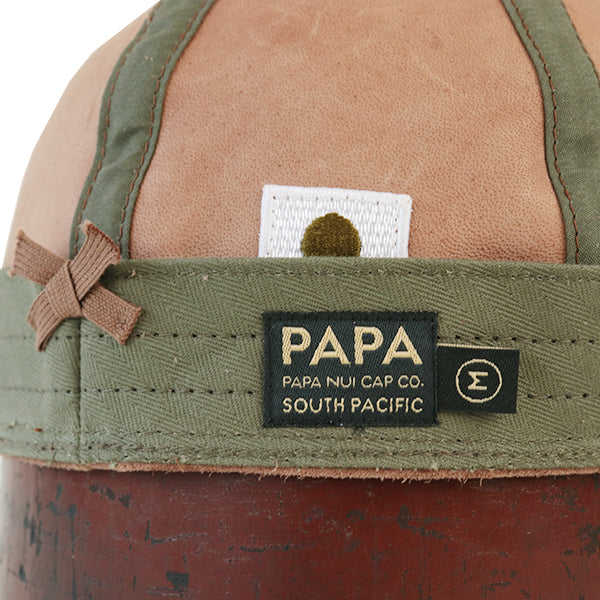 A-26 CAP / SHINKI HORSEHIDE ROUGHOUT / BROWN - Image 8