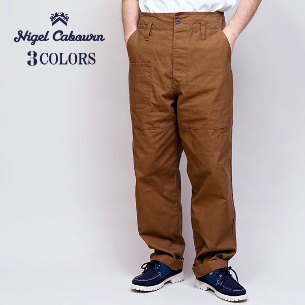 ANGLED PANT DUCK CANVAS