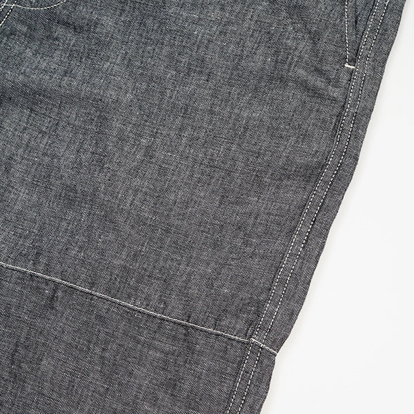 ANGLED PANT LINEN DENIM  / INDIGO - Image 6