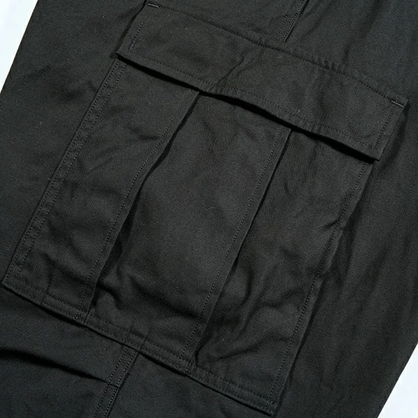 ARMY CARGO PANT BLACK BACK SATIN - Image 8