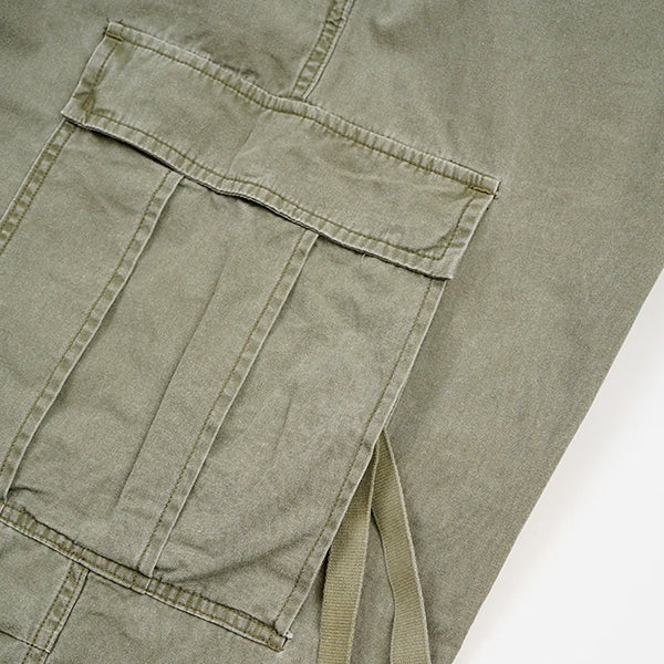 ARMY CARGO PANT / PIGMENT COTTON NYLON / DARK GREEN - Image 8